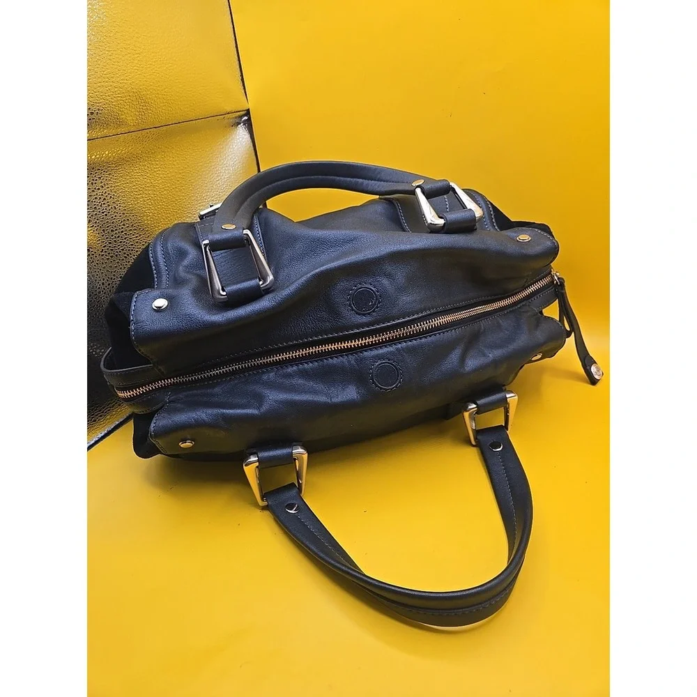 SKAP Handbag Black Leather Hobo Style Bag Excellent Condition!